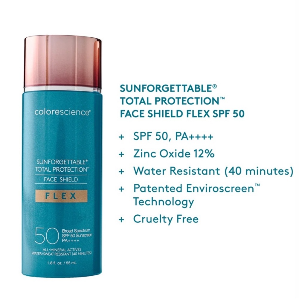 New Colorscience Sunforgettable Total Protection Flex Shield Flex